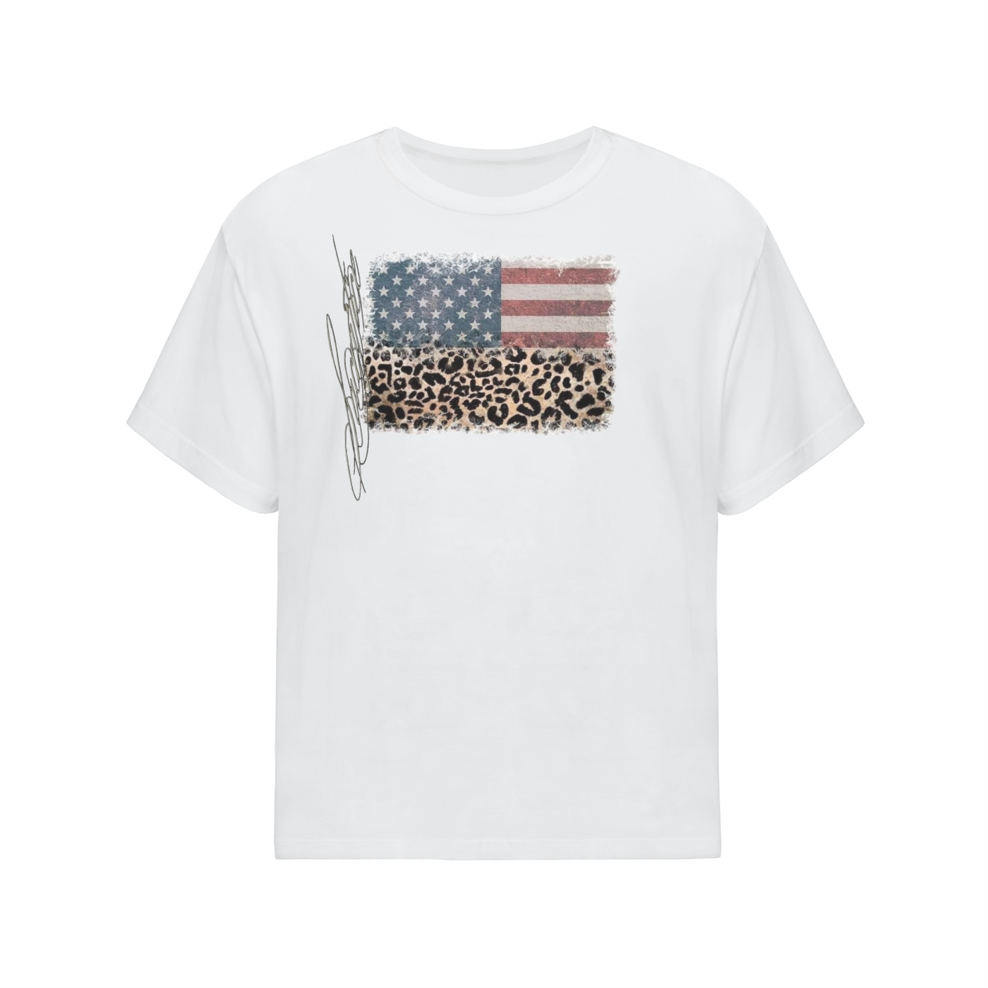 Leopard Flag Tee
