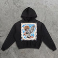 Airbrushed Cherub Boxy Hoodie