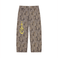 Leopard Print Baggy Jeans