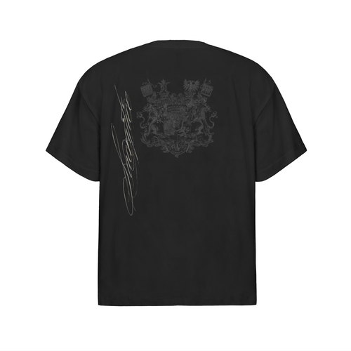 Chrome Metal Logo Tee