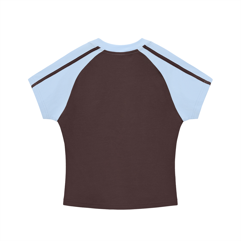 Cross Panel Baby Tee