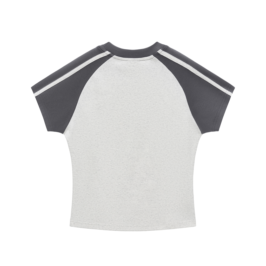 Cross Panel Baby Tee