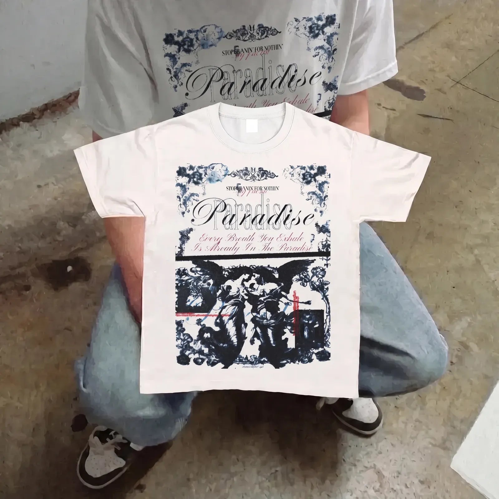 Cherub Baroque Graphic Tee