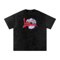 Globe Script Tee