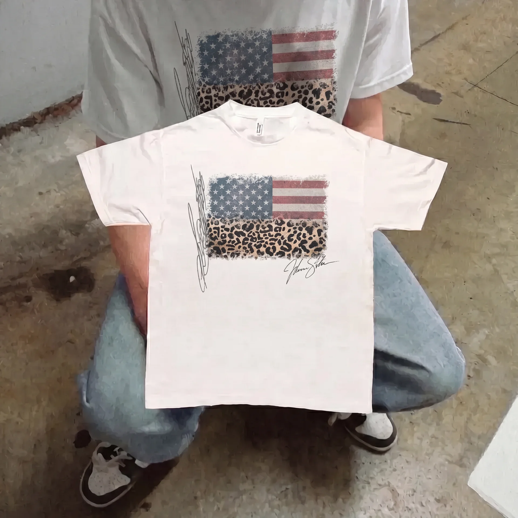 Leopard Flag Tee