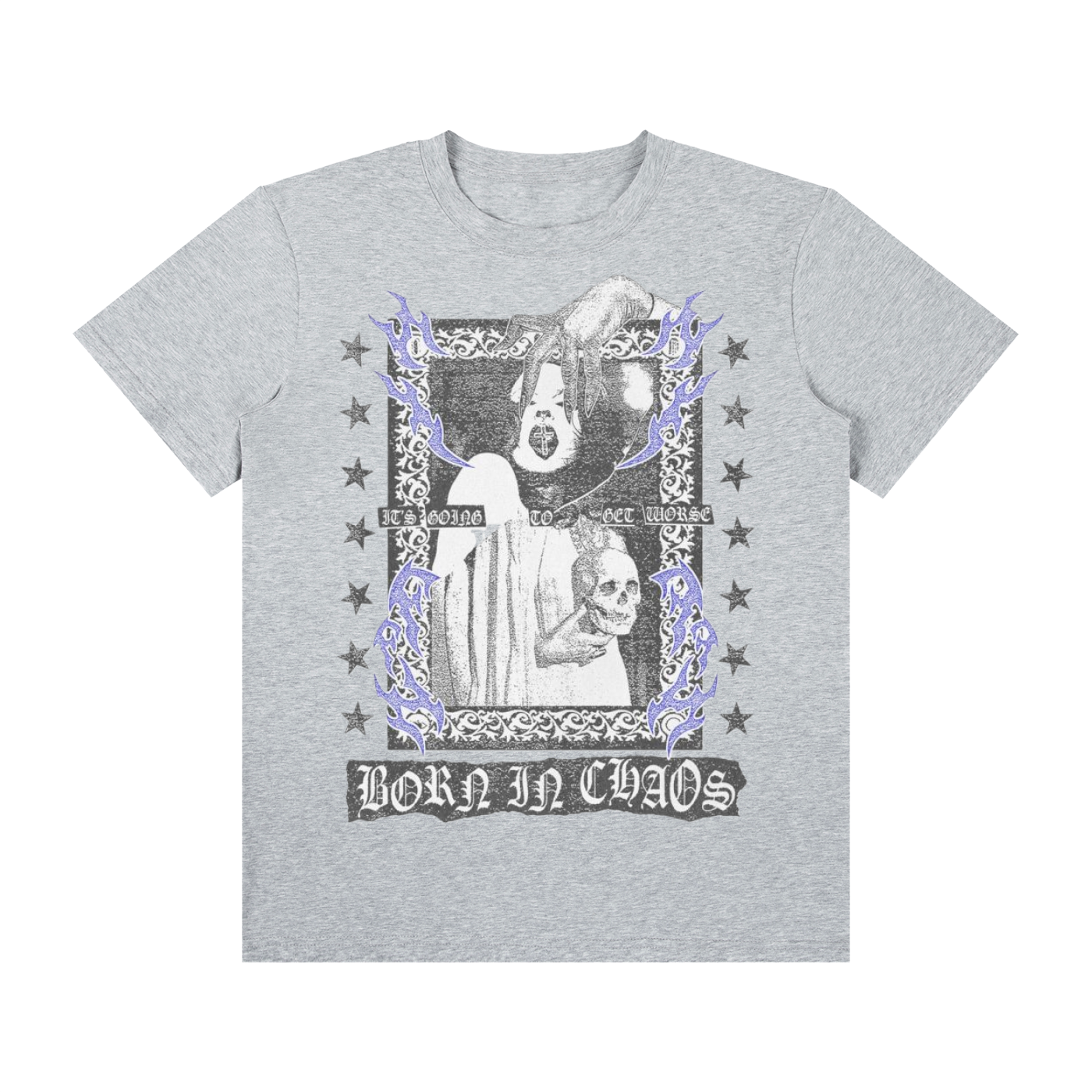 Unisex Classic Crew Neck Cotton T-Shirt